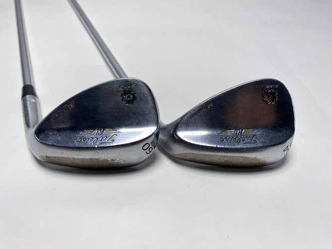 Titleist Vokey SM5 Tour Chrome Wedge Set 54* 10 | 60* 8 Wedge Steel Mens RH