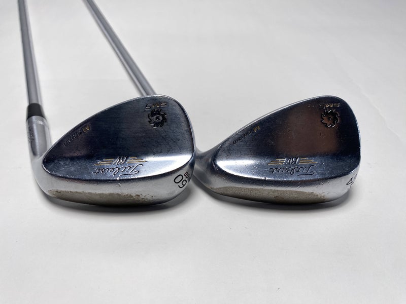 Titleist Vokey SM5 Tour Chrome Wedge Set 54* 10 | 60* 8 Wedge Steel Mens RH