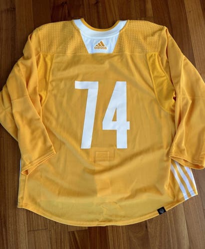 Vitali Kravtsov MiC Team Issued Used Worn Adidas Authentic Practice Jersey New York Rangers 56
