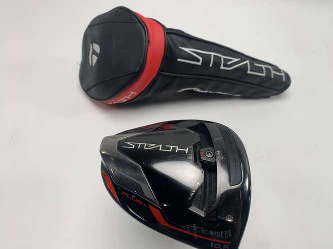 TaylorMade Stealth Plus Driver 10.5* HZRDUS RDX Smoke 6.0 Black 60g Stiff RH HC