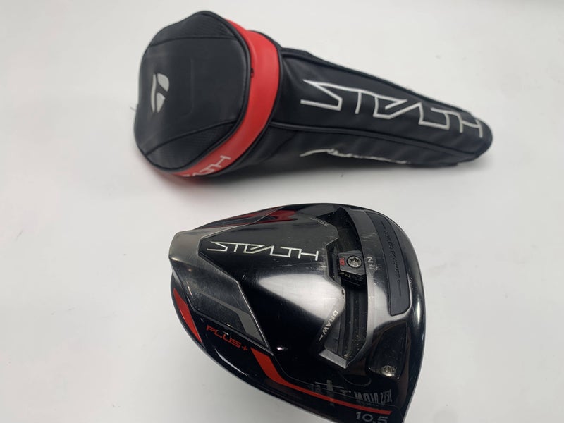 TaylorMade Stealth Plus Driver 10.5* HZRDUS RDX Smoke 6.0 Black 60g Stiff RH HC