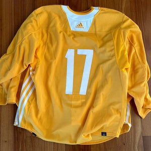 Blake Wheeler 17 MiC Team Issued Used Worn Adidas Authentic Practice Jersey New York Rangers 56