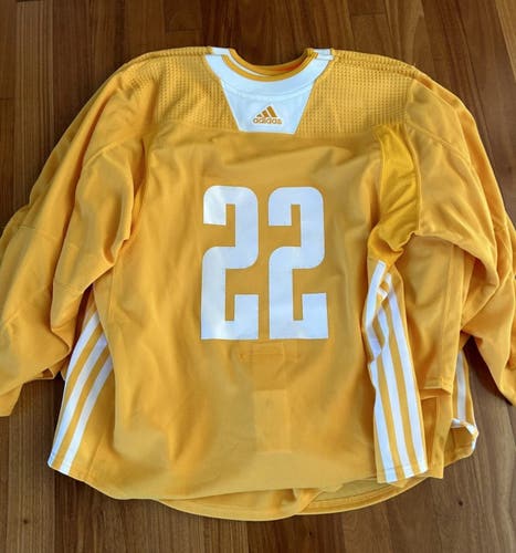 Ryan Carpenter 22 MiC Team Issued Used Worn Adidas Authentic Practice Jersey New York Rangers 56