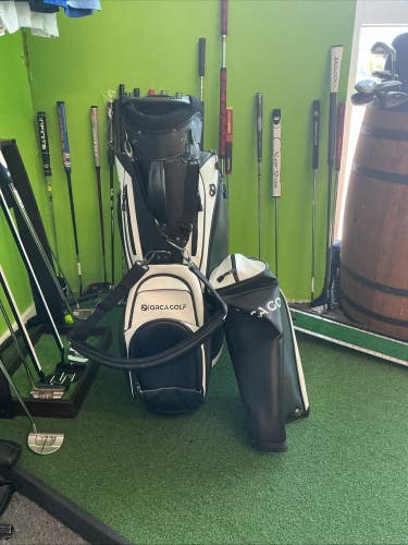 Orca Golf Cart/Stand Bag 6-Way Dvisers W/ Cover