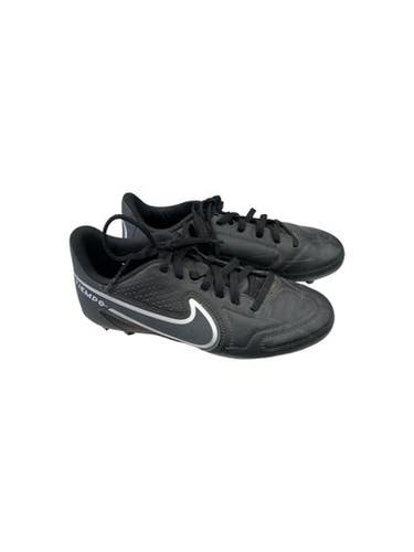 Used Nike DA1331-007 BLK SOCCER CLEAT Soccer Cleats Black Junior 04 11862-S000089759