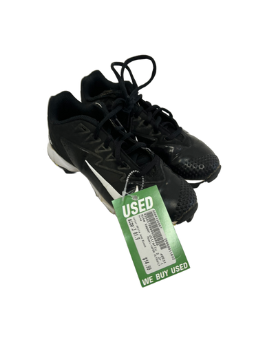 Used Nike VAPOR ULTRAFLY BB/SB Cleats White And Black Junior 01.5 11692-S000136887
