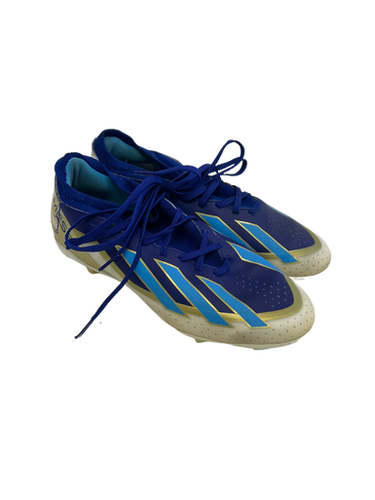 Used Adidas Crazyfast Messi Mens 7.5 Royal Blue Soccer Cleats 11692-S000136978