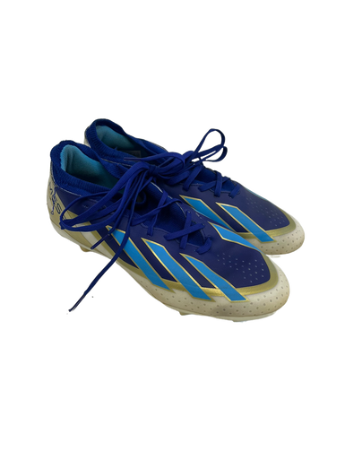 Used Adidas Crazyfast Messi Mens 7.5 Royal Blue Soccer Cleats 11692-S000136978
