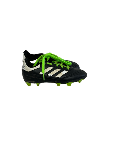 Used Adidas Goletto Yth 13 Soccer Cleats Black And Neon Green  11692-S000136998