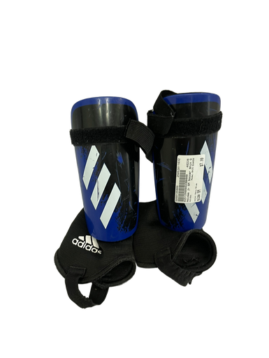 Used Adidas SHIN GUARDS Soccer Shin Guards Junior Navy Blue SM 11692-S000135889