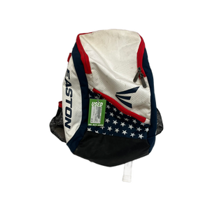 Used Easton R/W/B BACKPACK BB/SB Player Backpack White/Red/Navy 11692-S000138449