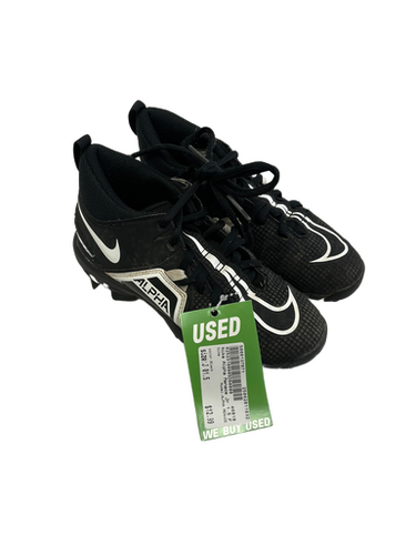 Used Nike ALPHA MENACE Jr FB Cleats Black Junior 01.5 11692-S000137871