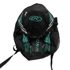 Used Rawlings STORM BACKPACK BB/SB Player Backpack Black 11692-S000138778