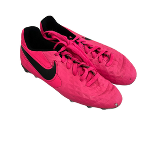 Used Nike TIEMPO Soccer Cleats Pink Junior 01.5 11692-S000138797