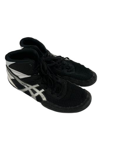 Used Asics MATFLEX Wrestling Shoes Black Senior 7 11692-S000138805