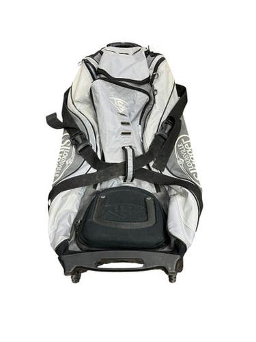 Used Louisville Slugger ROLLING BAG BB/SB Player Wheeled Bag Black 11833-S000164580