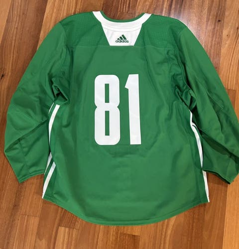 MiC Team Issued Used Worn Adidas Authentic Practice Jersey New York Rangers 54