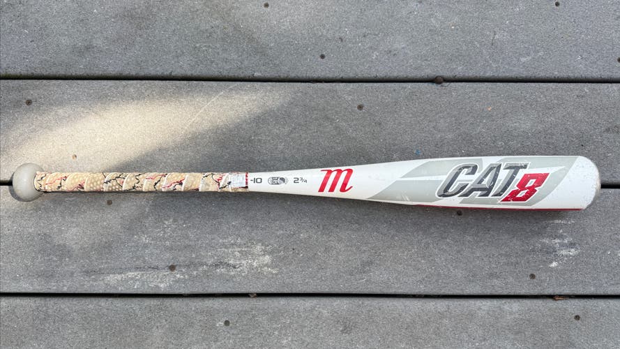 Marucci CAT8 Alloy USSSA Certified Bat (-10) 18 oz 28" (Used)