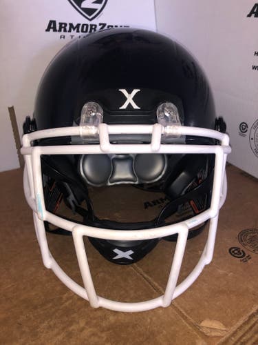 USED XENITH X2E+ YOUTH FOOTBALL HELMET - MEDIUM - NAVY