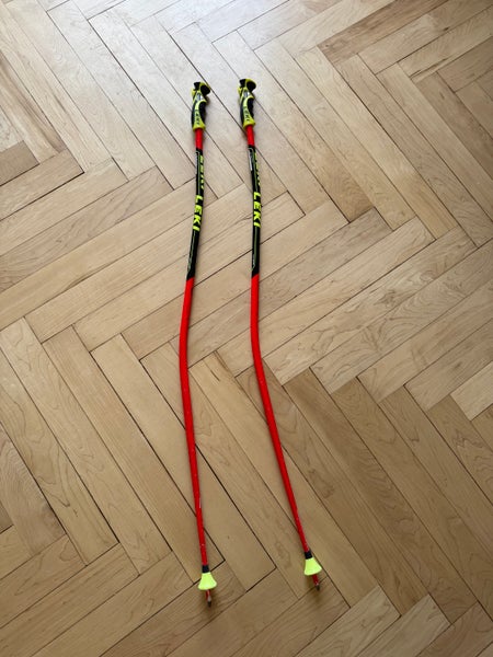 48in (120cm) Leki Racing World Cup - GS Ski Poles (Used)
