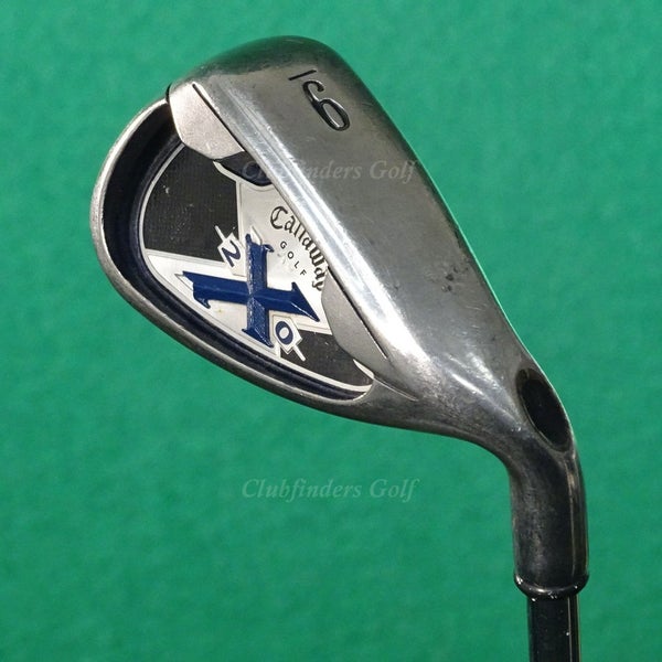 Callaway X-20 Single 9 Iron Factory True Temper Steel Uniflex