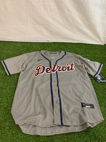 Gray XL Men's Nike Detroit Tigers Kerry Carpenter Jersey (New)