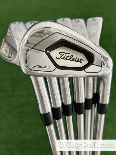 Titleist AP3 / AP2 718 Forged Combo Iron Set 4-P / True Temper AMT White Stiff