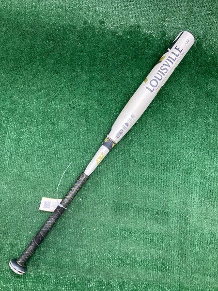 White 2021 Louisville Slugger LXT Composite Bat (-11) Composite 22 oz 33" (Used)