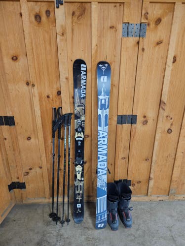 Men's 2024 Park 172 cm Armada Edollo Skis With Bindings Max Din 14 (Used)