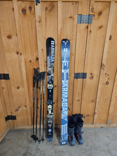Men's 2024 Park 172 cm Armada Edollo Skis With Bindings Max Din 14 (Used)