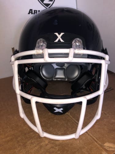 USED XENITH X2E+ YOUTH FOOTBALL HELMET - MEDIUM - NAVY