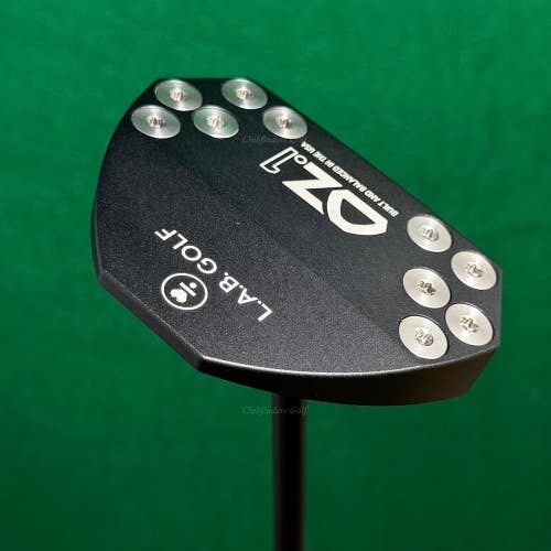LAB Golf 2025 OZ.1 35" Center-Shaft Mallet Putter Matte Black Stepped w/ HC