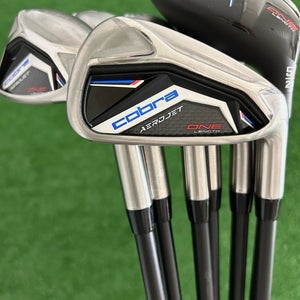 Cobra King Aerojet One Length Hybrid Iron Set 5h-G