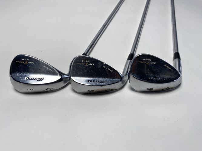 Mizuno MP T Series Chrome 2008 Wedge Set 51* 6 | 56* 14 | 60* 8 TT DG Wedge RH