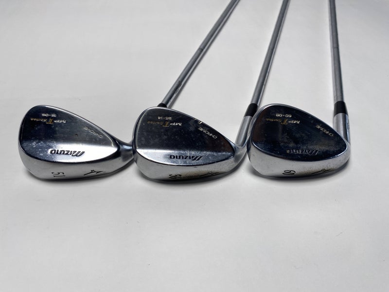 Mizuno MP T Series Chrome 2008 Wedge Set 51* 6 | 56* 14 | 60* 8 TT DG Wedge RH