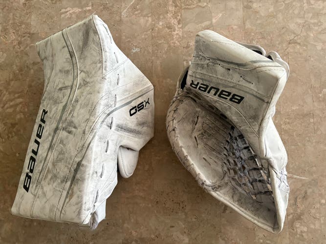 Bauer Int. GSX Glove & Blocker.
