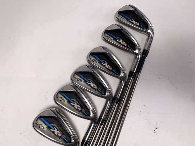 Callaway XR OS Iron Set 4-9 UST Mamiya Recoil 660 F3 Regular Graphite Mens RH