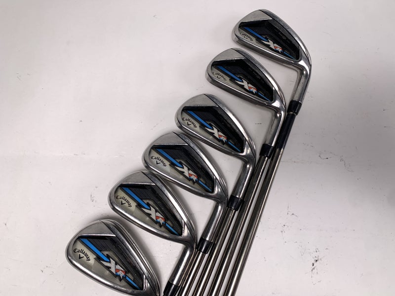 Callaway XR OS Iron Set 4-9 UST Mamiya Recoil 660 F3 Regular Graphite Mens RH