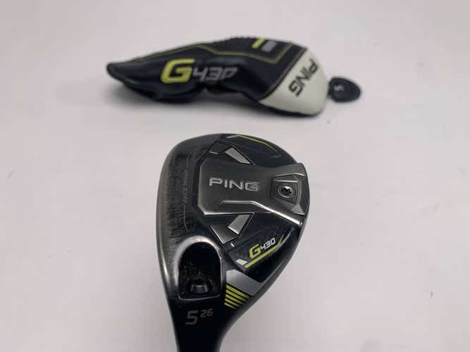 Ping G430 5 Hybrid 26* Tour 2.0 85g Stiff Graphite Mens LH HC