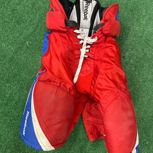 Red Senior Small Reebok 7k Hockey Pants (Used)