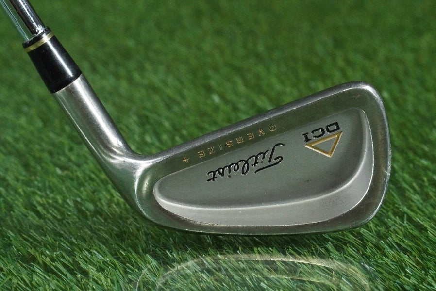 TITLEIST DCI OVERSIZE + 2 IRON TRI SPEC STEEL STIFF FLEX RH ~ L@@K!!