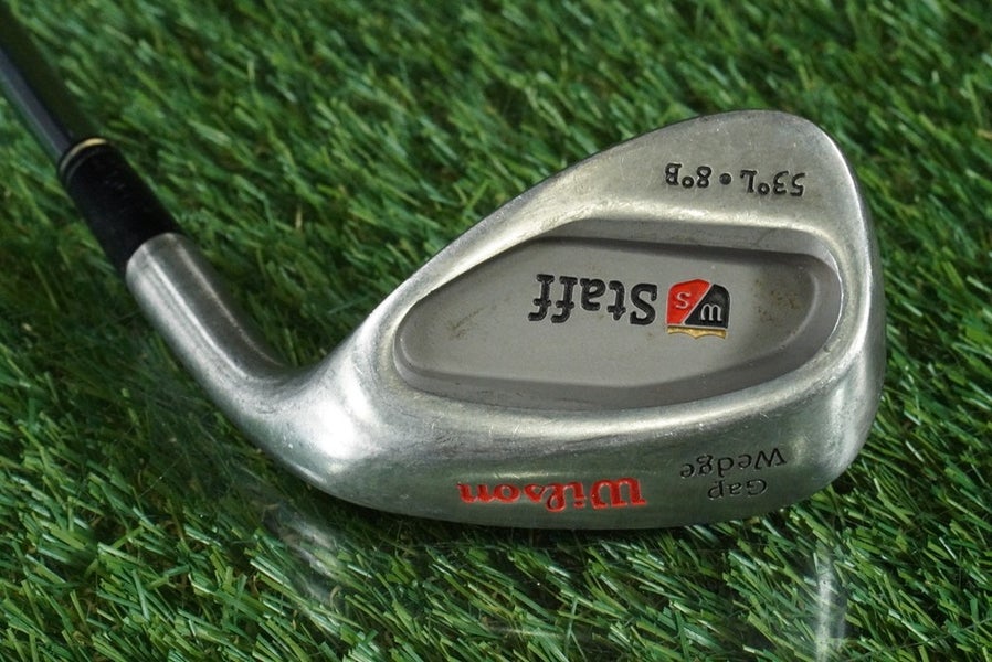 WILSON STAFF GAP / ATTACK / APPROACH WEDGE FIRESTICK STEEL RH 53 8 ~ ORIGINAL!
