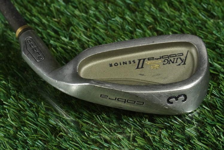 KING COBRA II SENIOR 3 IRON IQ SYSTEM HUMP GRAPHITE SENIOR FLEX RH ~ L@@K!!