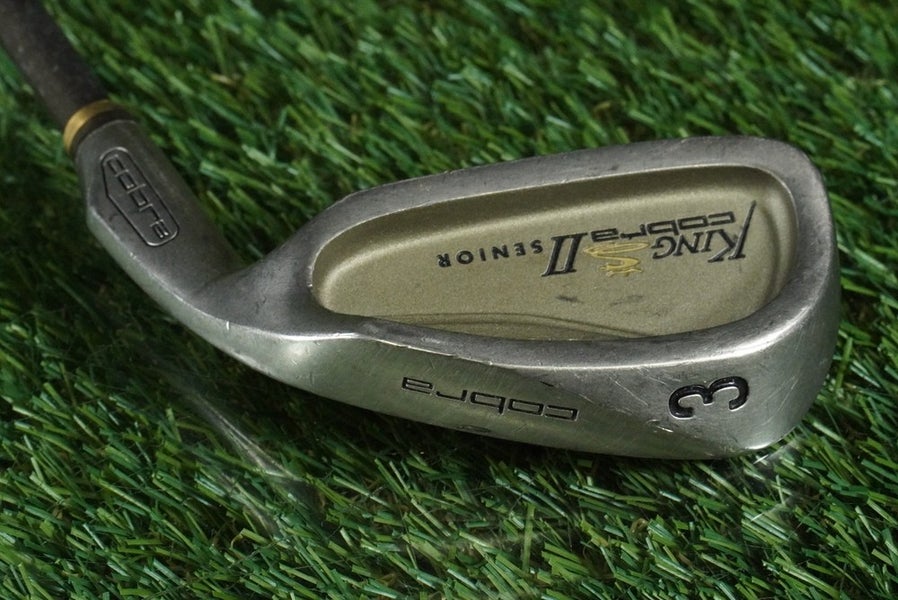 KING COBRA II SENIOR 3 IRON IQ SYSTEM HUMP GRAPHITE SENIOR FLEX RH ~ L@@K!!