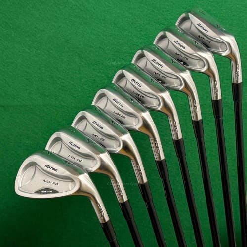 Mizuno MX-25 HEMI COG 4-GW Iron Set Factory Exsar IS2 Graphite Stiff