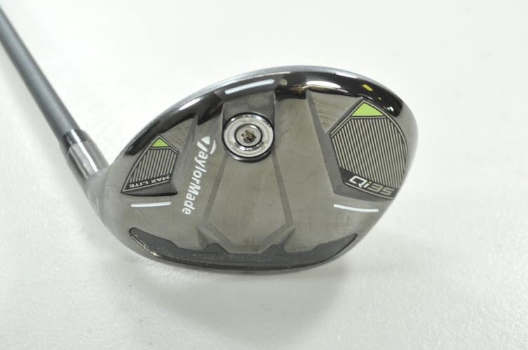 TaylorMade Qi35 Max Lite Rescue 7-35* Hybrid Senior Flex Right Graphite # 199750
