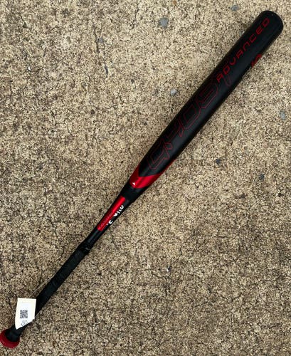 Black 2024 Easton Ghost Advanced Composite Bat (-10) Composite 23 oz 33" (Used)