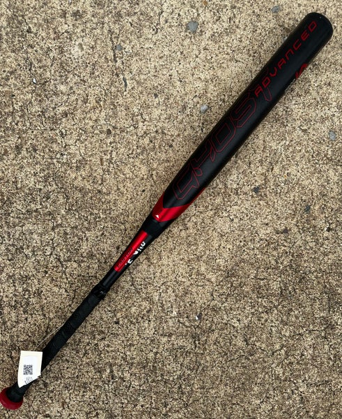 Black 2024 Easton Ghost Advanced Composite Bat (-10) Composite 23 oz 33" (Used)