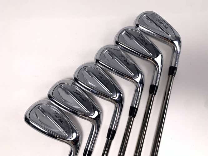 Titleist T350 2023 Iron Set 5-PW UST Mamiya Recoil 95 F4 Stiff Graphite Mens RH