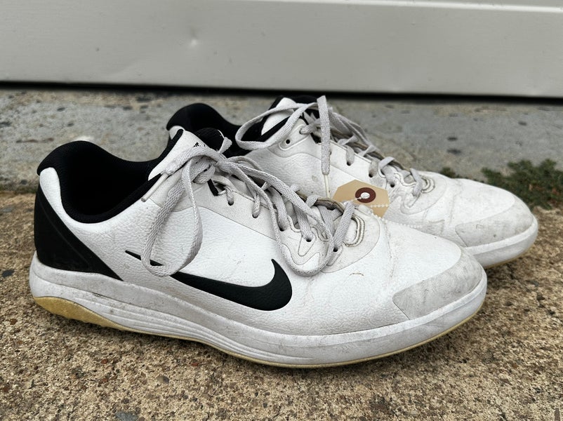 White Men's Size M 12.0 (W 13.0) Nike Infinity G Golf Shoes (Used)